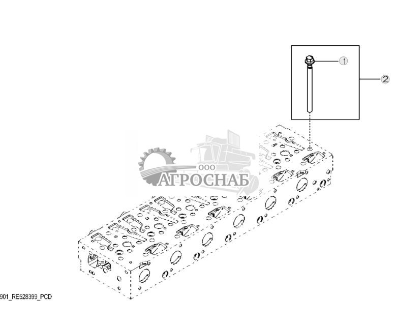 9901 Комплект для обслуживания, болты головки блока цилиндров - ST130127 215.jpg